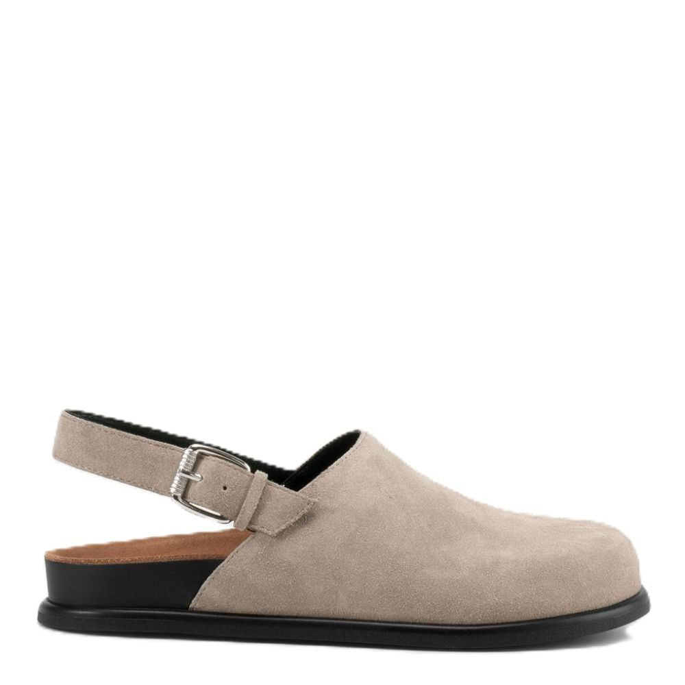 Vagabond Women's Effie Mules in Beige Suede