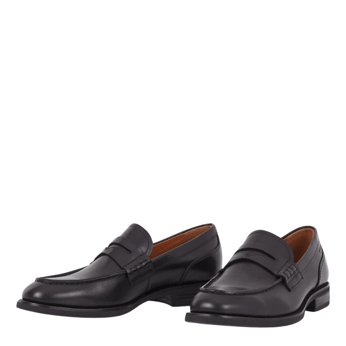 Vagabond Men's Mario Loafers in Black Leather - Getoutside Shoes