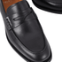 Vagabond Men's Mario Loafers in Black Leather - Getoutside Shoes