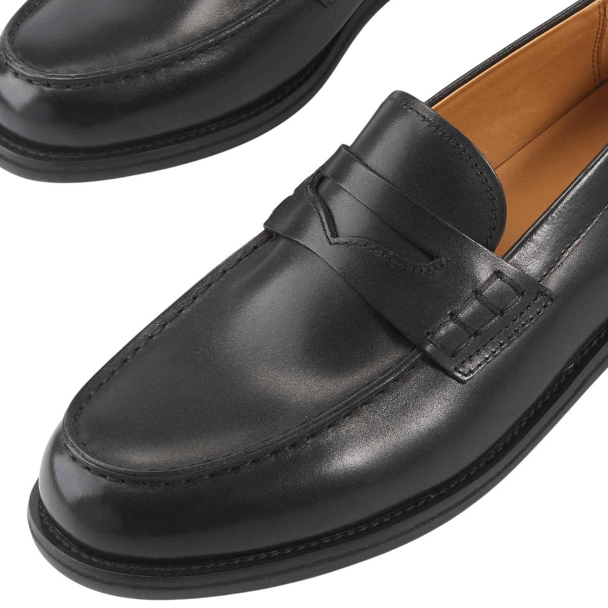 Vagabond Men's Steven Loafers in Black Leather - Getoutside Shoes