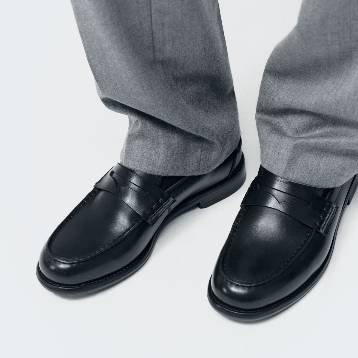 Vagabond Men's Steven Loafers in Black Leather - Getoutside Shoes