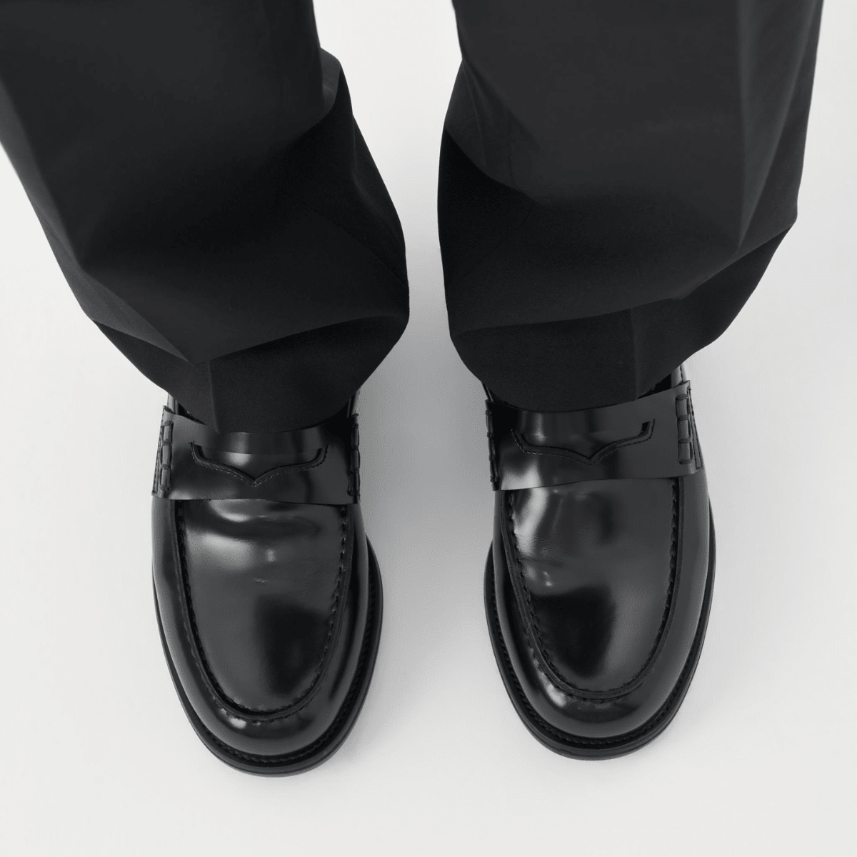 Vagabond Men's Steven Loafers in Black Polished Leather - Getoutside Shoes