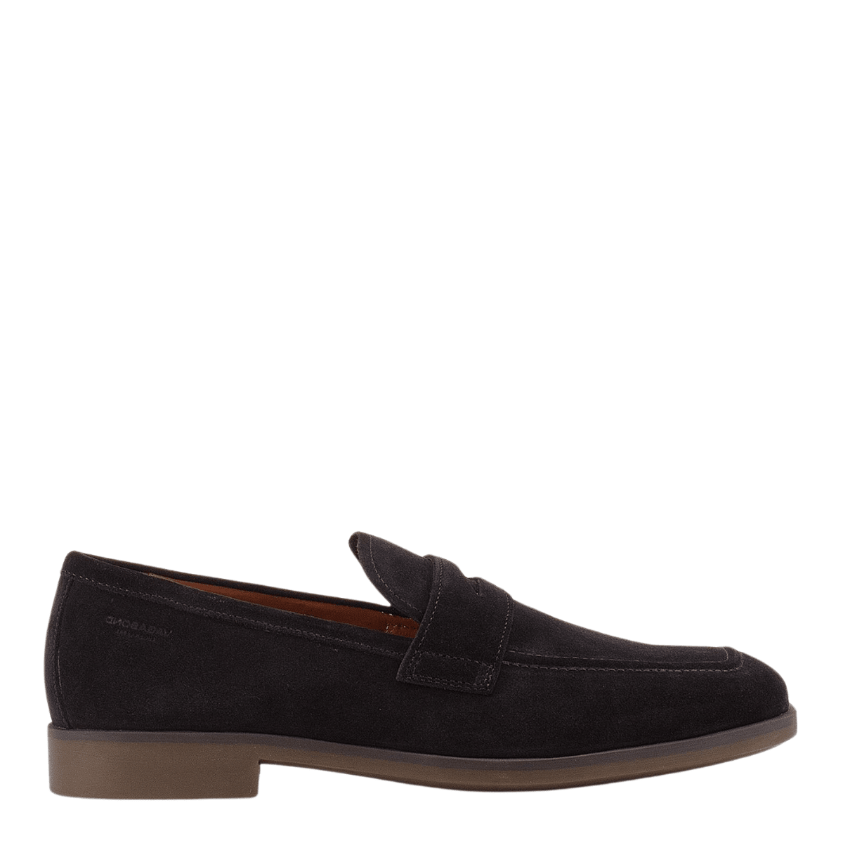 Vagabond Men's Troy Loafers in Dark Blue Suede - Getoutside Shoes