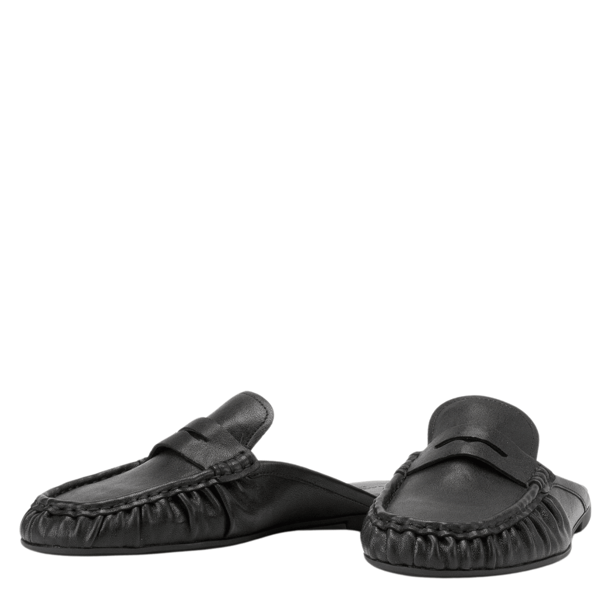 Vagabond Women's Aleya Mules in Black Leather - Getoutside Shoes