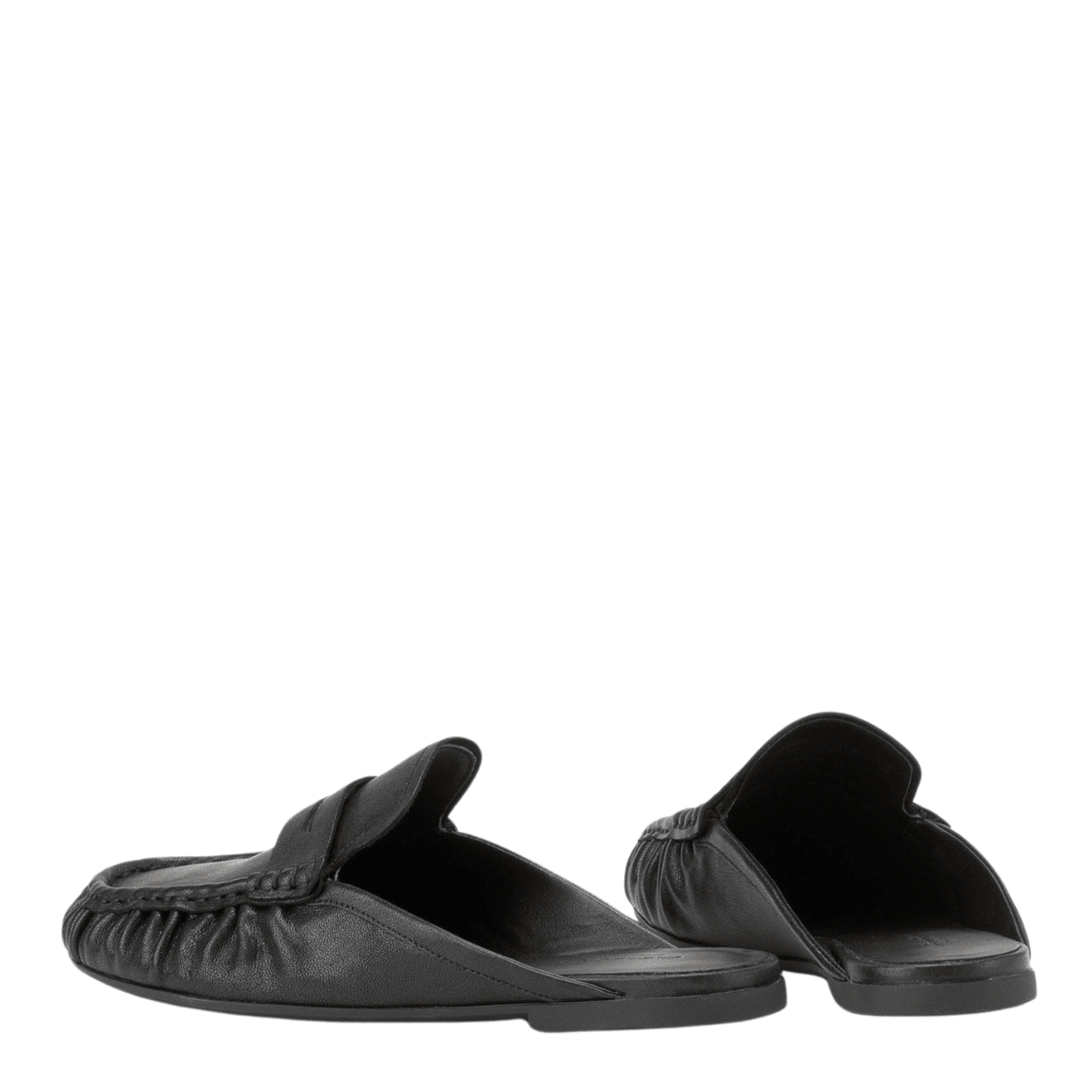 Vagabond Women's Aleya Mules in Black Leather - Getoutside Shoes
