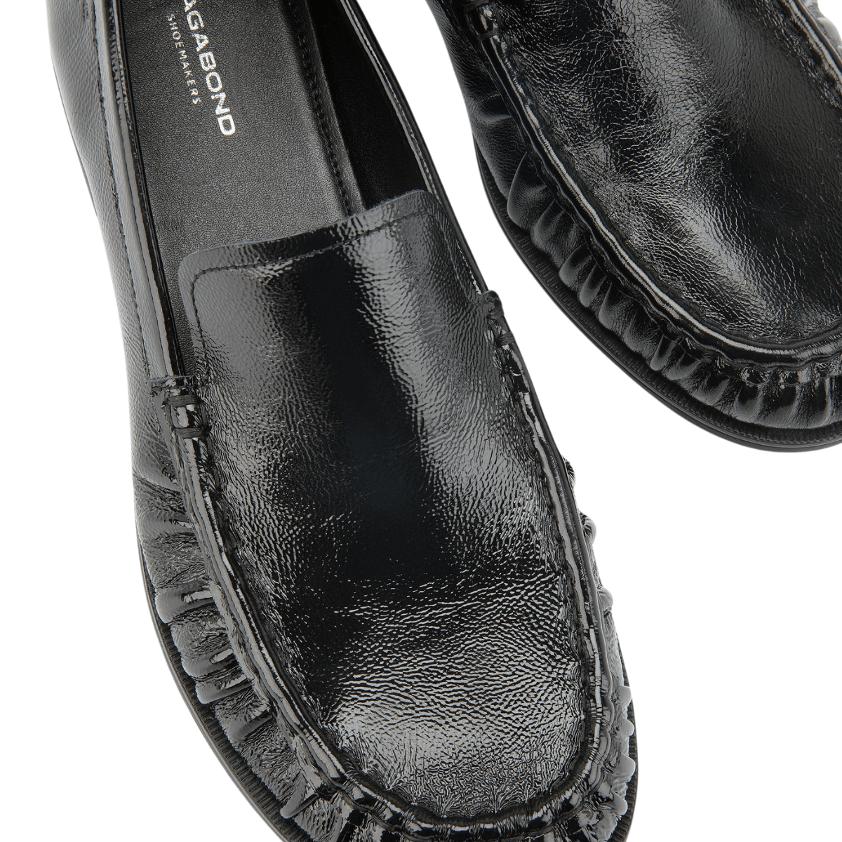 Vagabond Women's Brandi Loafers in Black Patent Leather - Getoutside Shoes