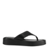 Vagabond Women's Danya Flip-Flop in Black Leather - Getoutside Shoes