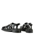 Vagabond Women's Ellis Sandals in Black Leather - Getoutside Shoes