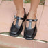 Vagabond Women's Ellis Shoes in Black Leather - Getoutside Shoes