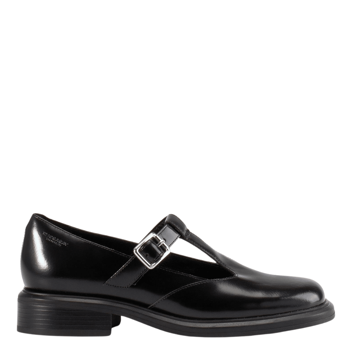 Vagabond Women's Ellis Shoes in Black Polished Leather - Getoutside Shoes