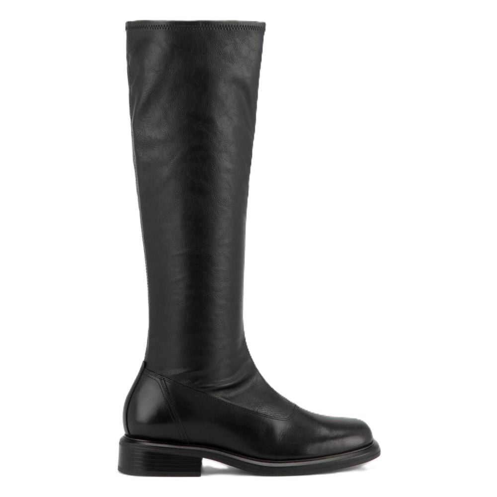 Vagabond Women's Ellis Tall Boots in Black Leather/Comb - Getoutside Shoes
