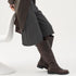 Vagabond Women's Freya Tall Boots in Dark Brown Leather - Getoutside Shoes