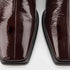 Vagabond Women's Hedda Ankle Boots in Dark Brown Patent Leather - Getoutside Shoes