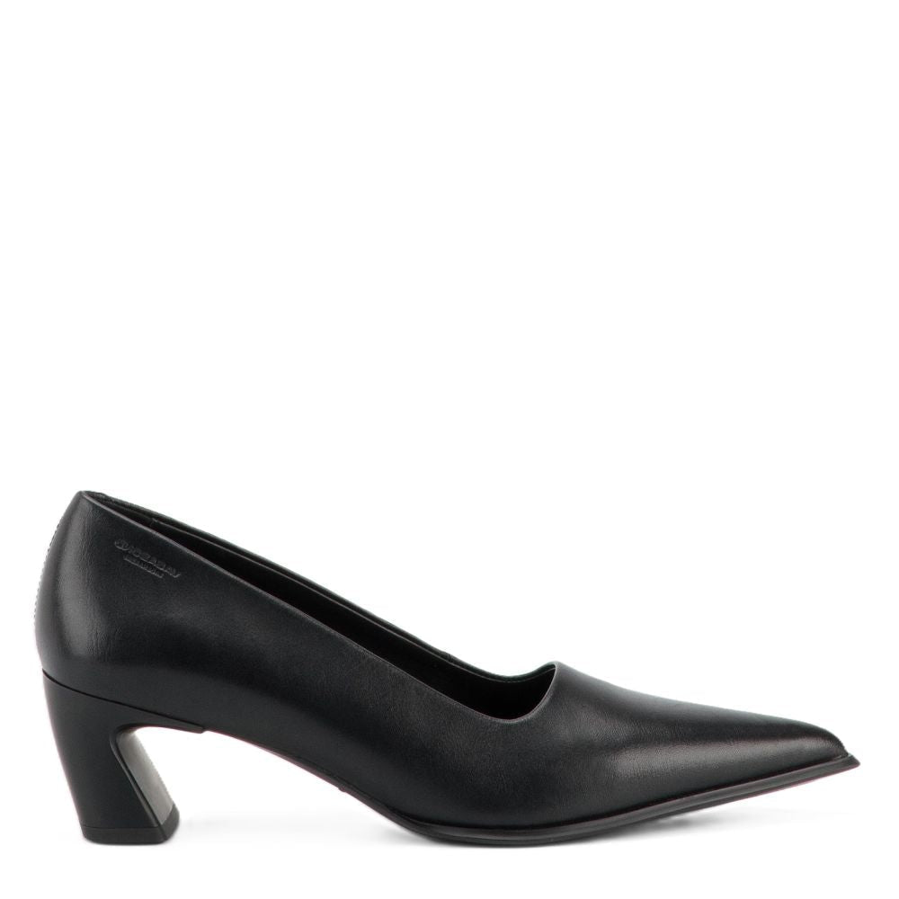 Vagabond Women's Ilona Pumps in Black Leather - Getoutside Shoes