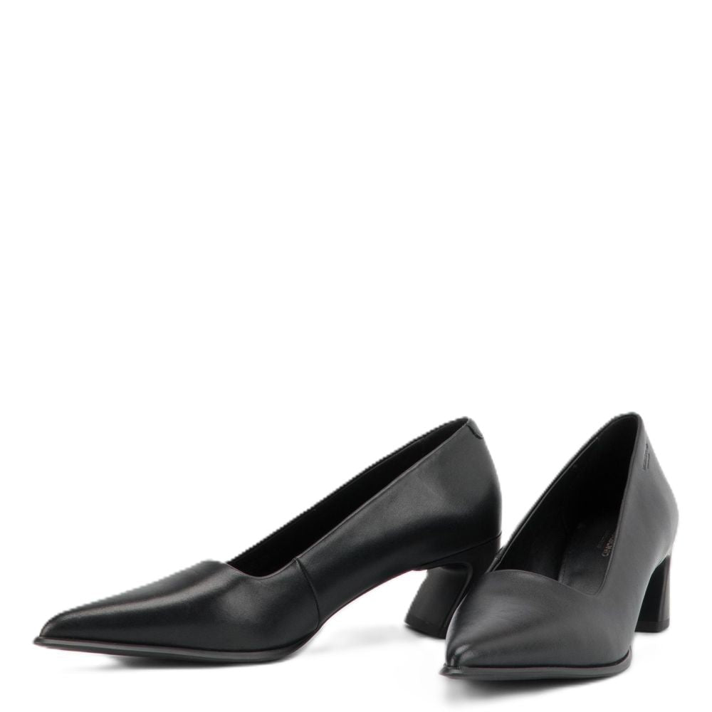 Vagabond Women's Ilona Pumps in Black Leather - Getoutside Shoes