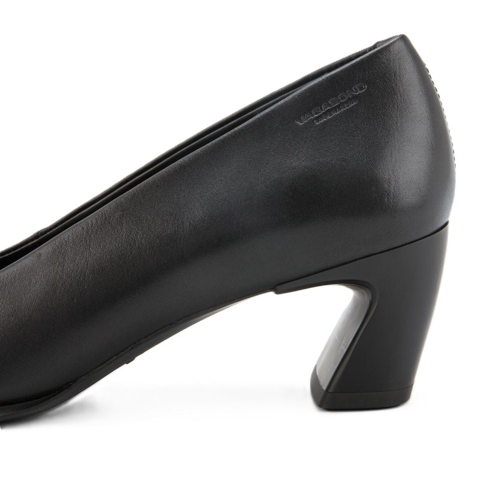 Vagabond Women's Ilona Pumps in Black Leather - Getoutside Shoes