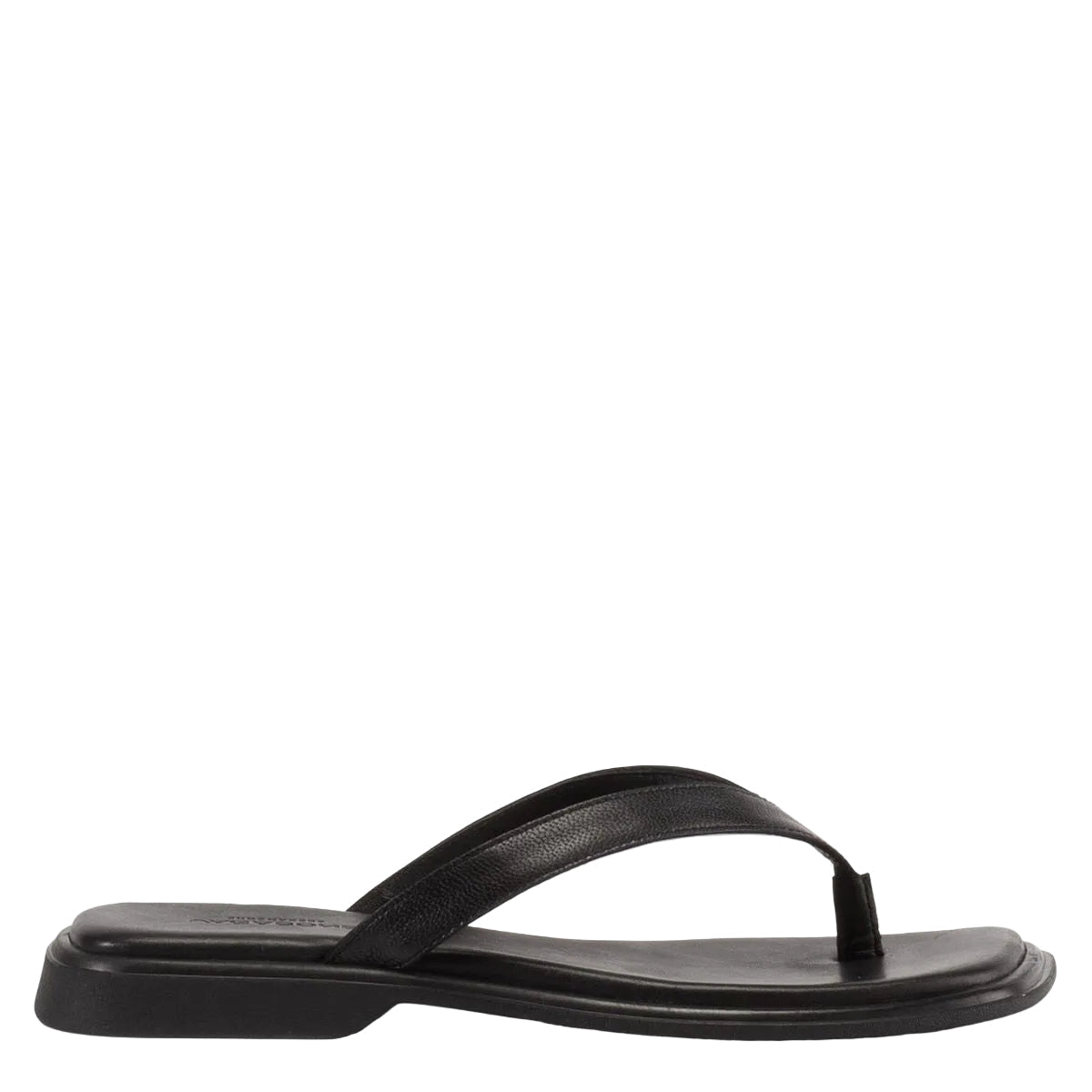 Vagabond Women's Izzy Sandals in Black Leather - Getoutside Shoes