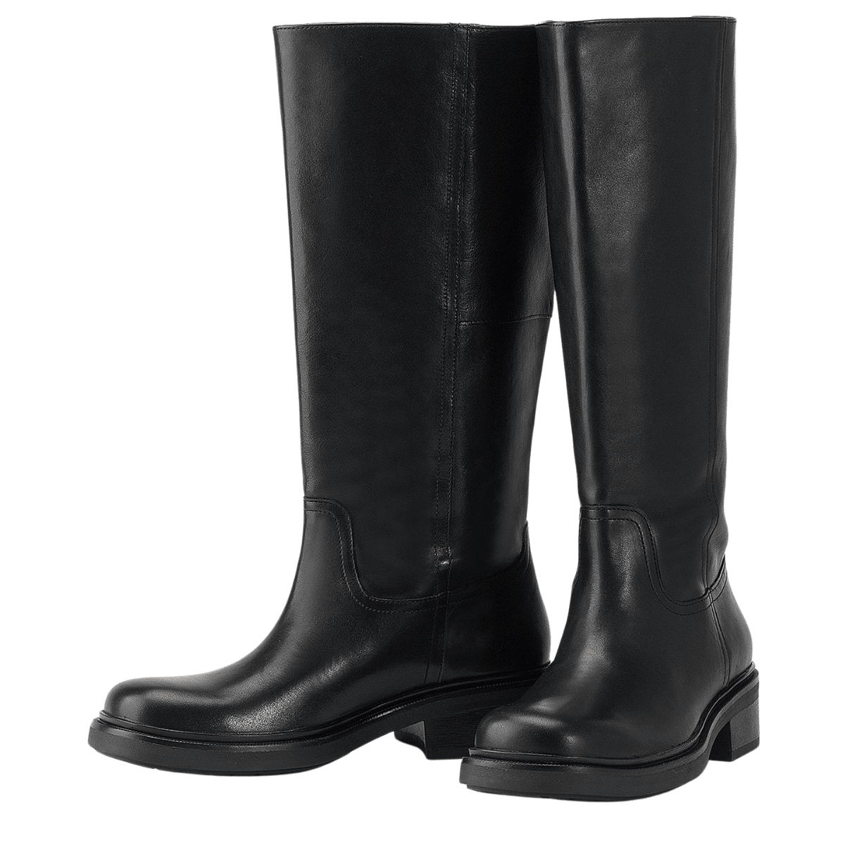 Vagabond Women's Karlie Tall Boots in Black Leather - Getoutside Shoes