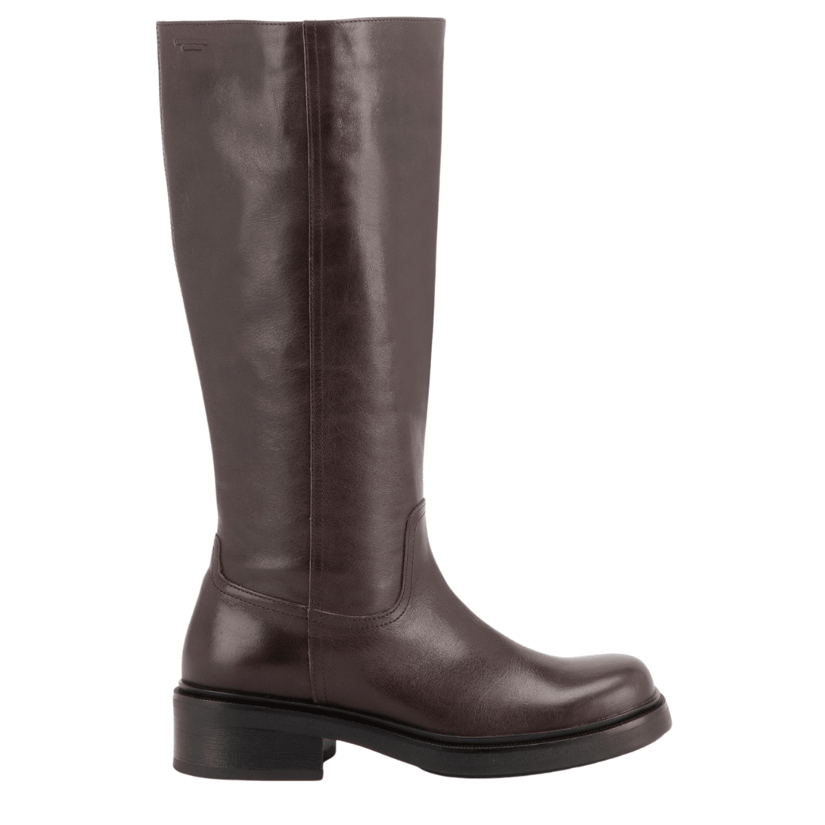 Vagabond Women's Karlie Tall Boots in Dark Brown Leather - Getoutside Shoes