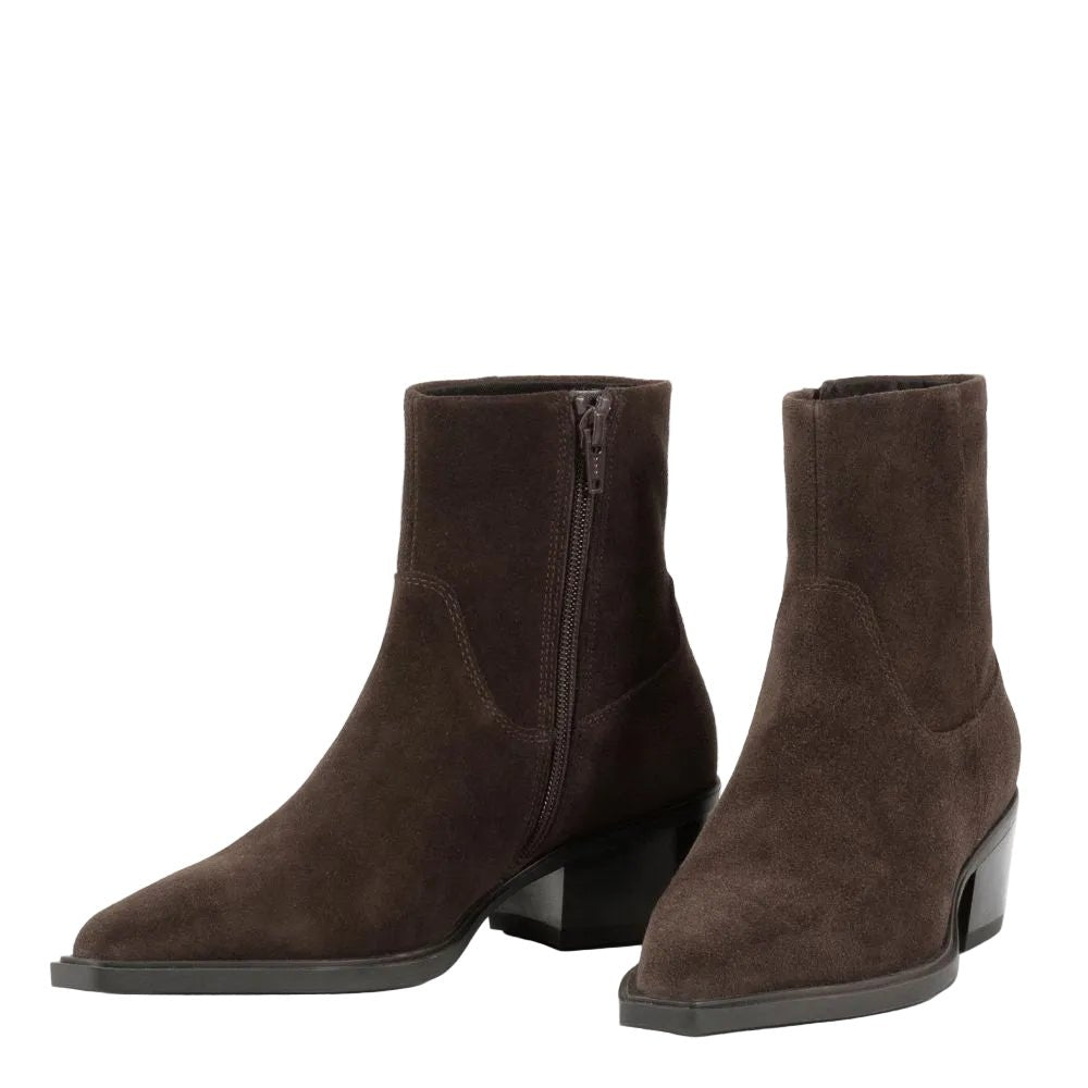 Vagabond Women's Kelsey Boots in Dark Brown Suede - Getoutside Shoes