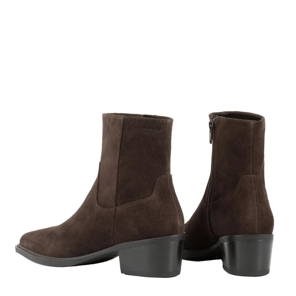Vagabond Women's Kelsey Boots in Dark Brown Suede - Getoutside Shoes