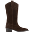 Vagabond Women's Kelsey Tall Boots in Dark Brown Suede - Getoutside Shoes