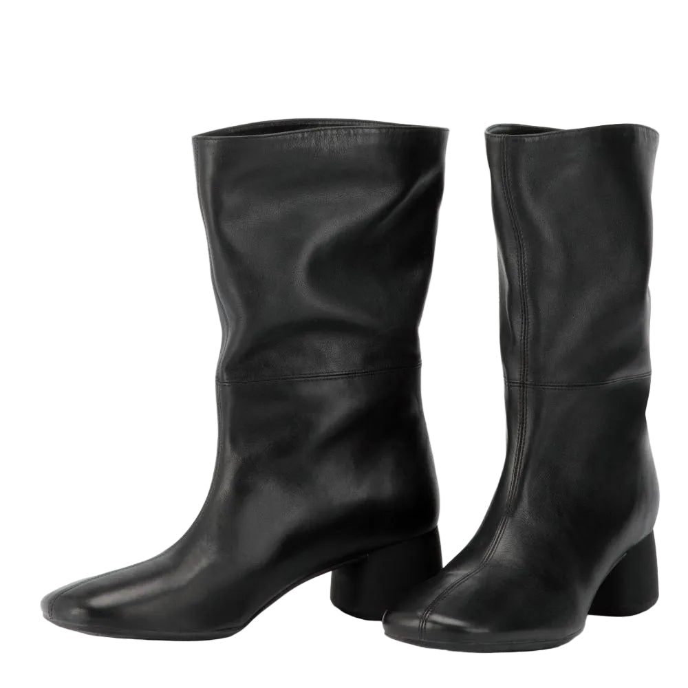 Vagabond Women's Livia Boots in Black Leather - Getoutside Shoes