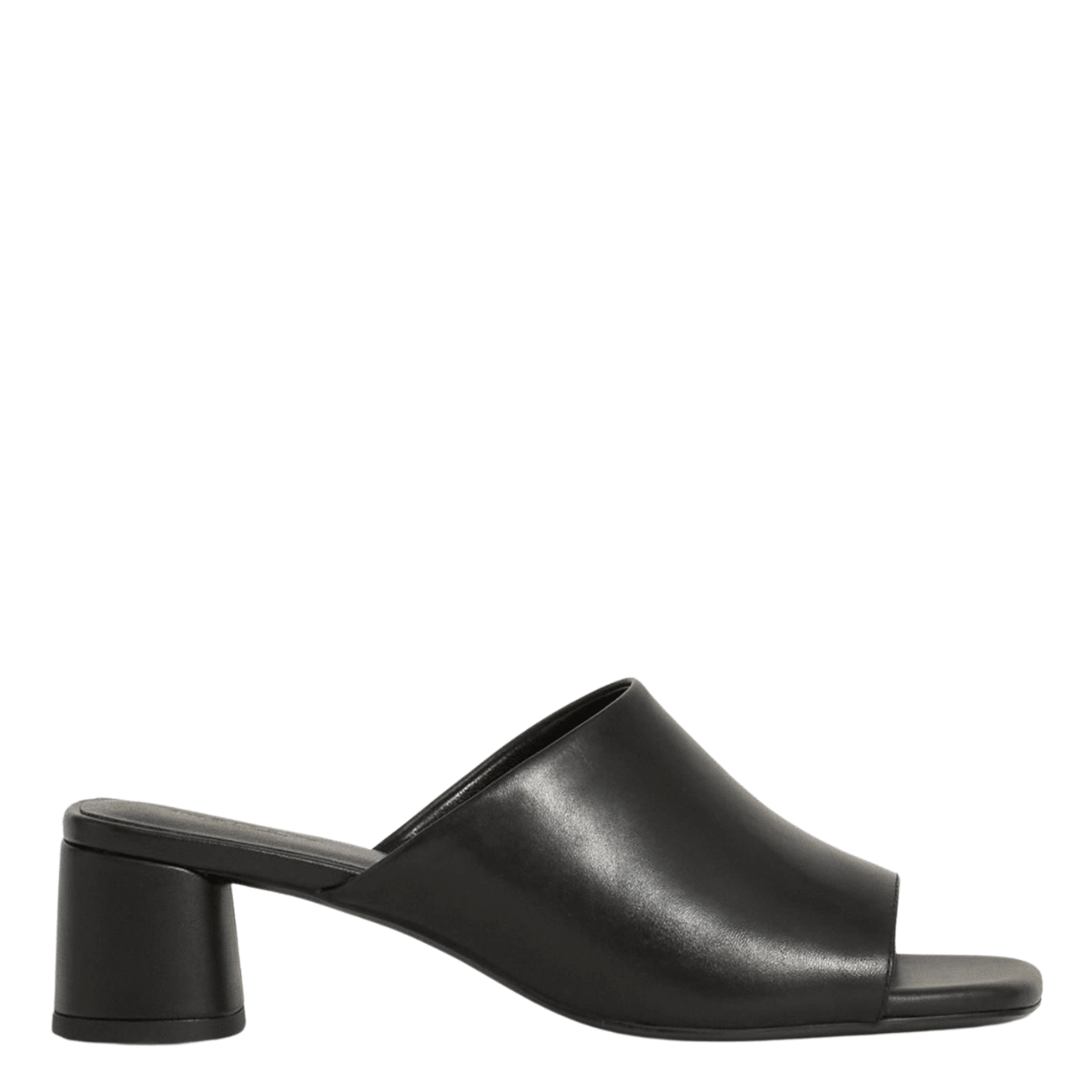 Vagabond Women's Piper Mules in Black Leather - Getoutside Shoes