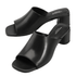 Vagabond Women's Piper Mules in Black Leather - Getoutside Shoes