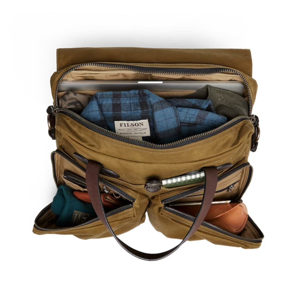 Filson 24 Hour Tin Cloth Briefcase (old version)