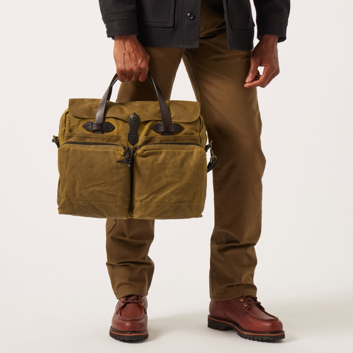Filson 24 Hour Tin Cloth Briefcase (old version)
