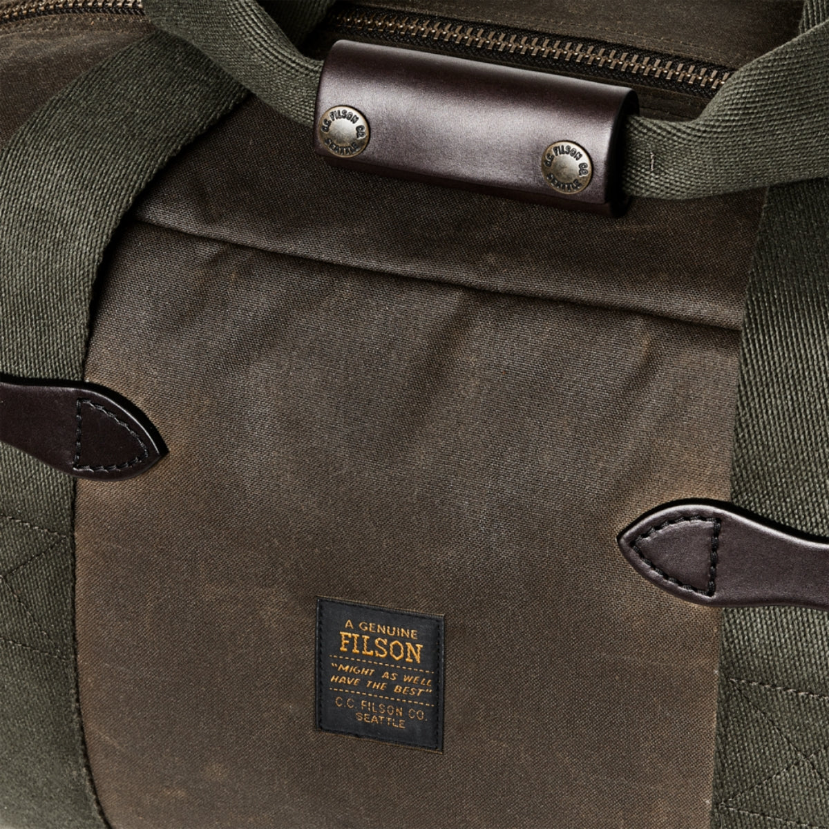 Filson Tin Cloth Small Duffle Bag – Te Koop