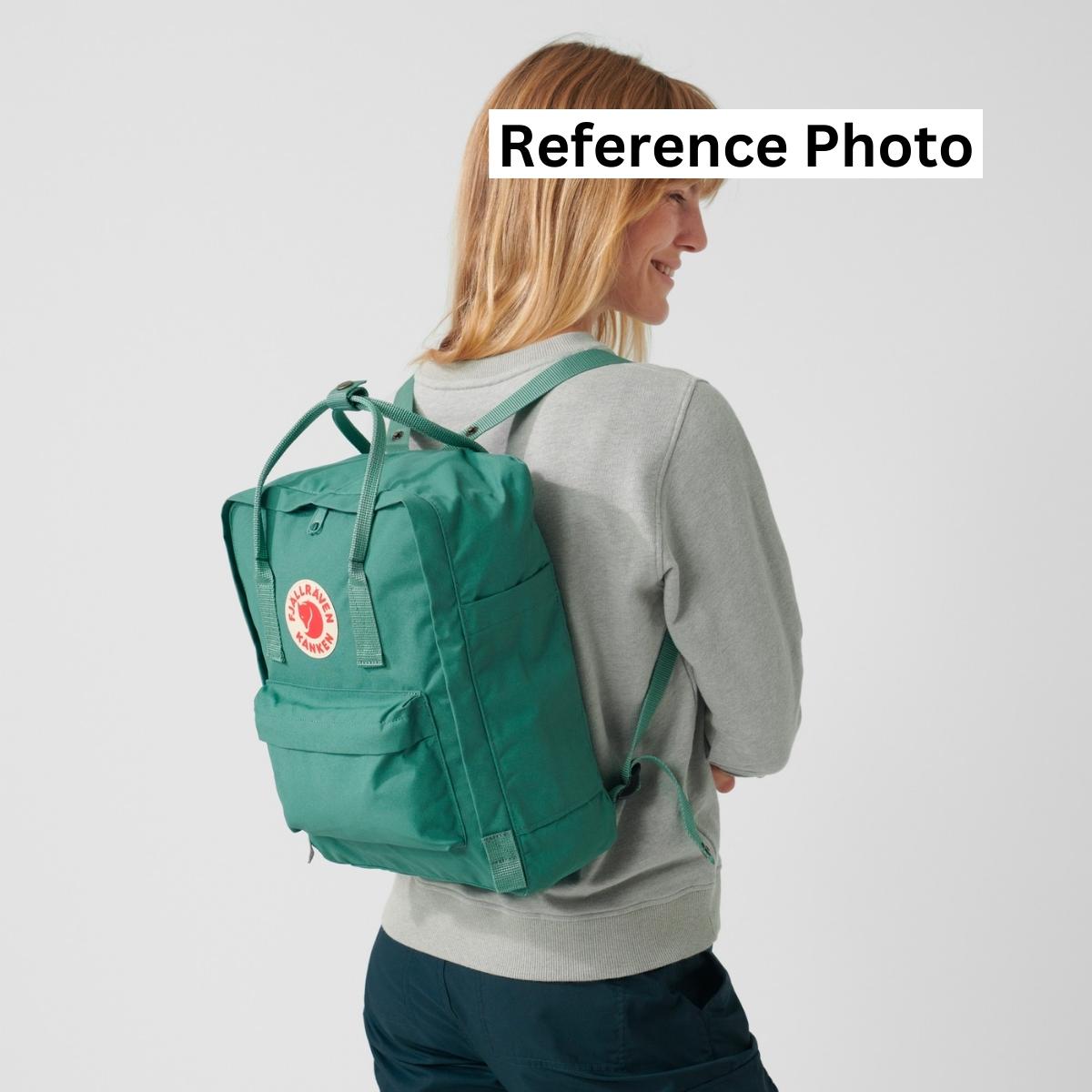 kanken mini backpack ocean green Fjllrven - Compact Everyday Carry, Durable Vinylon Fabric Kanken backpack in little format with long shoulder straps that can be adjusted to fit both children and adults Fjallraven Kanken Ocean Green Kanken